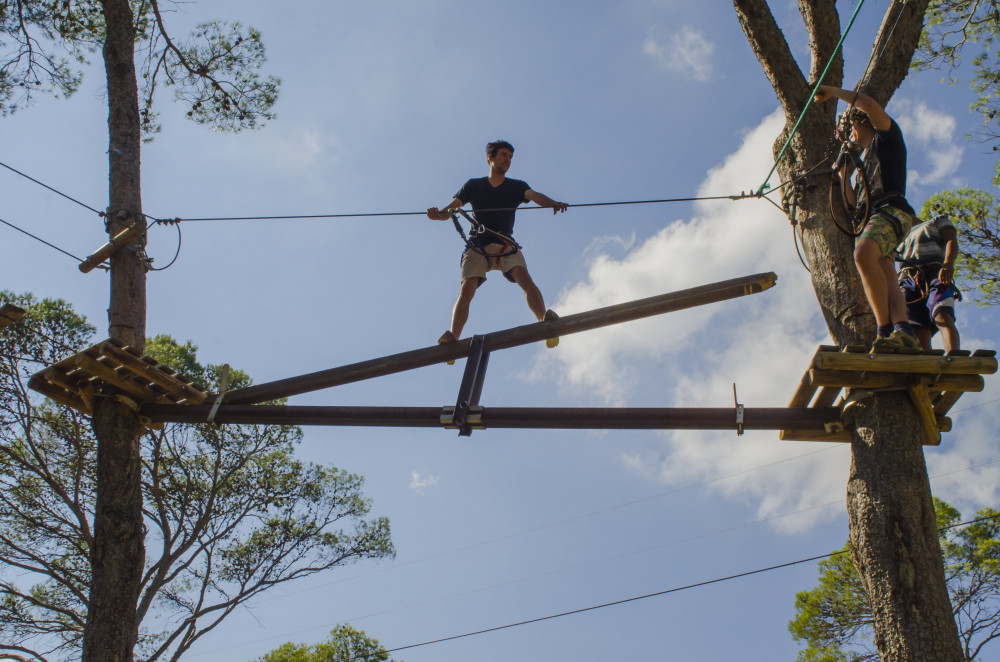 Activite seminaire Accrobranche le hameau de letoile