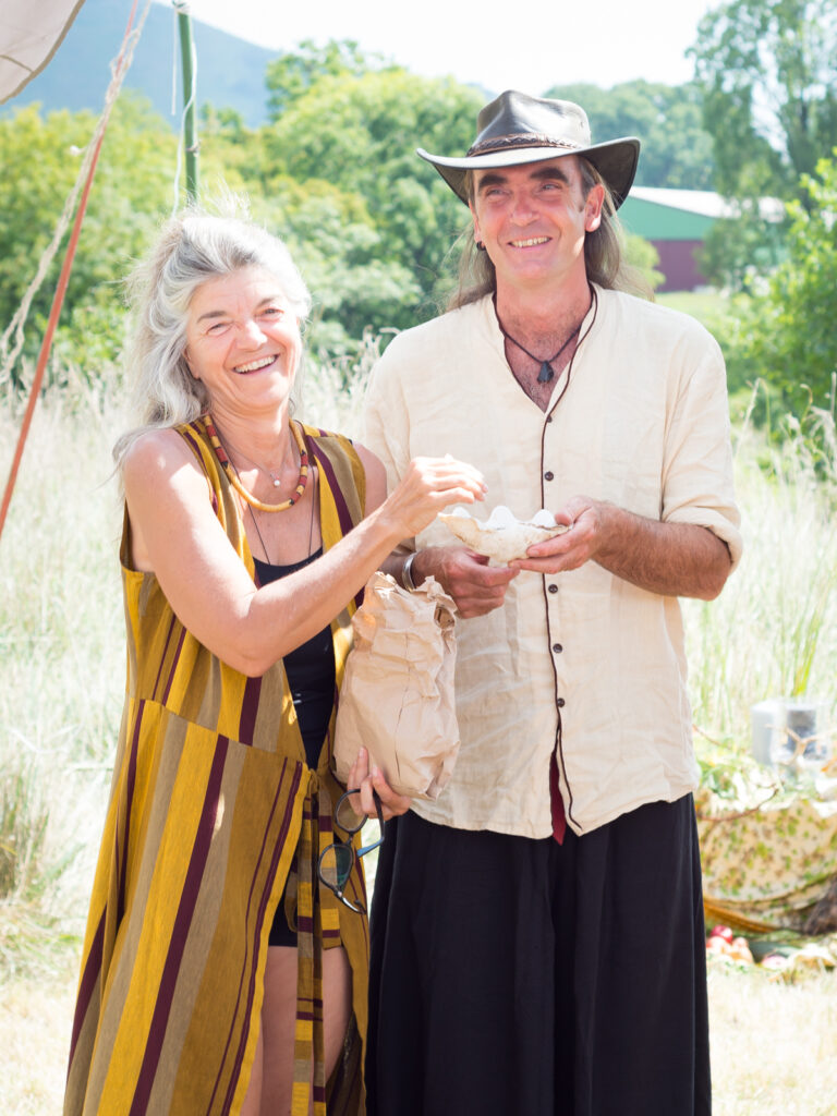 AnneEna et Nicolas Bernard Movement Medicine stage Hameau de letoile