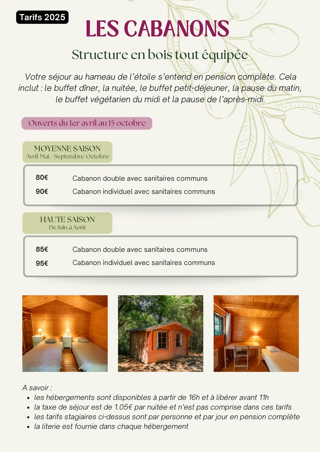 TARIFS MODIFIES SITE WEB 2025 3