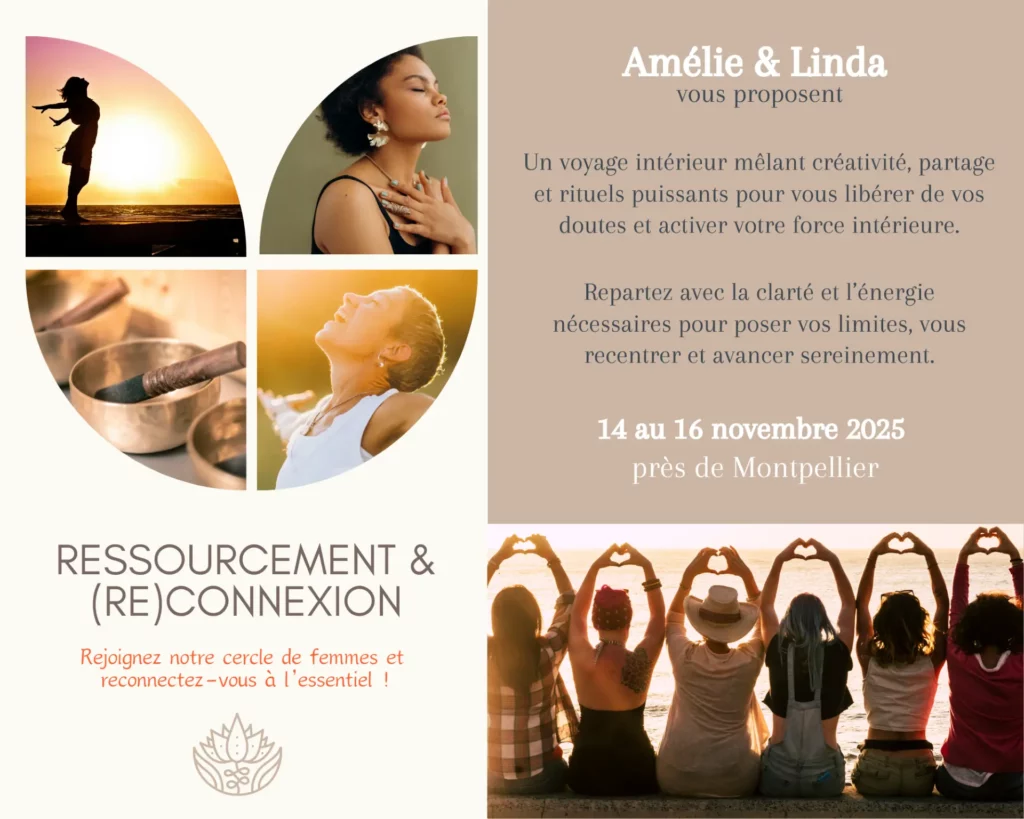 Ressourcement & Re Connexion Cercle de femmes - Linda Duchaussoy et Amélie Garelli