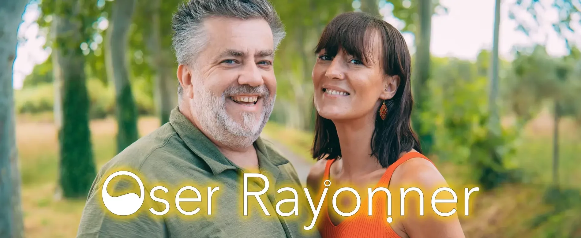 Emmanuel Pampuri et Flore Cuny- retraite Oser Rayonner - Hameau de l'étoile