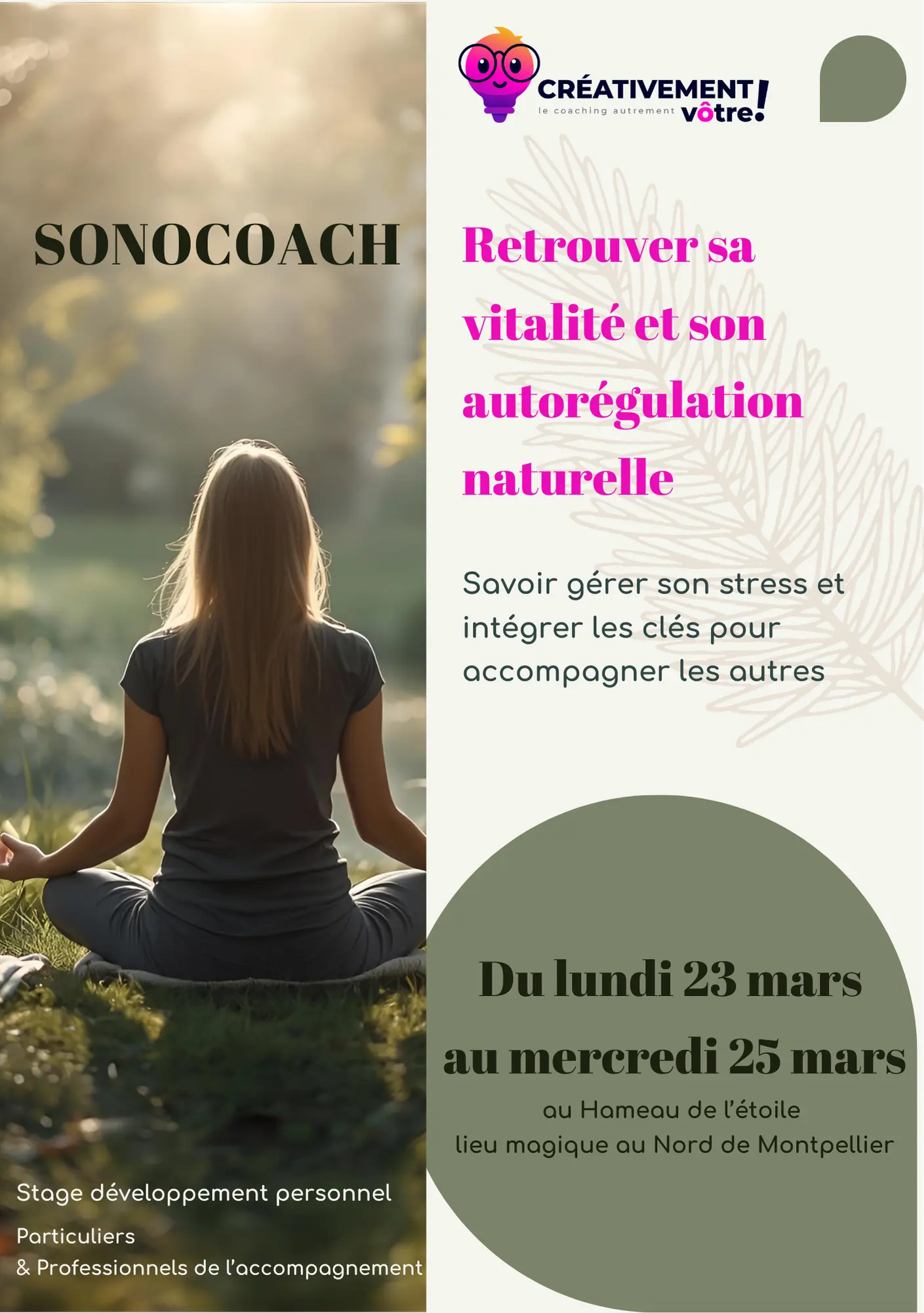 SONOCOACH - Gestion du Stress - Le Hameau de l'étoile