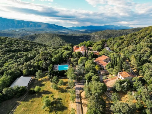 vue aérienne hameau de l'étoile