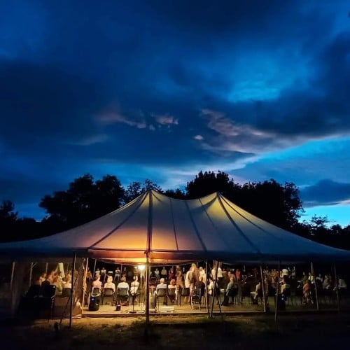 Festival chapiteau bambou evenement le hameau de l'etoile